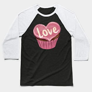 Cupcake love Baseball T-Shirt